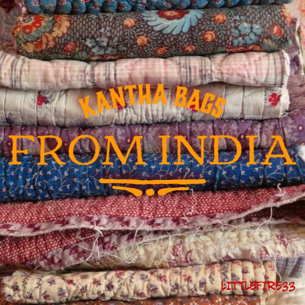 Kantha Bags + Backpacks
